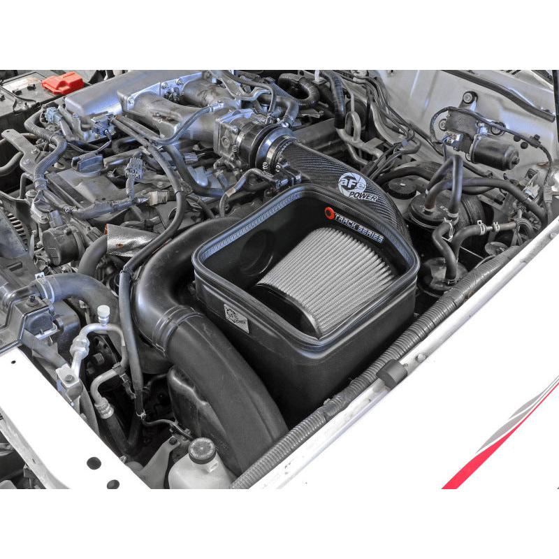 aFe 19-23 Nissan Patrol 4.8L L6 Track Series Carbon Fiber Intake System w/Pro DRY S Filter-SR1 Performance