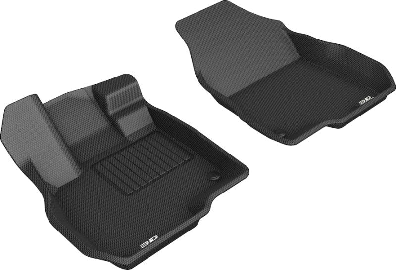 3D MAXpider 2019-2020 Acura RDX Kagu 1st Row Floormat - Black-SR1 Performance