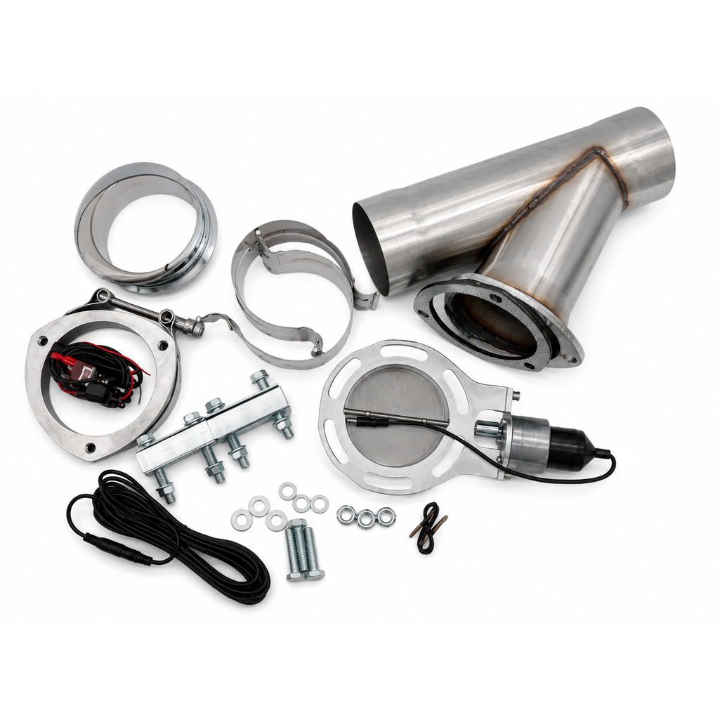 Slip Fit 3.5" 89mm Stainless Steel Electronic Cutouts Cutouts