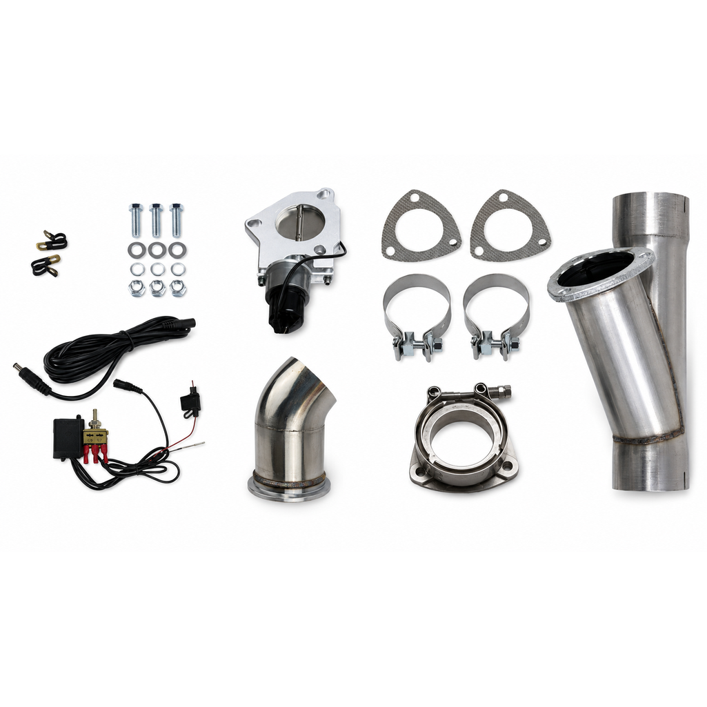 Slip Fit 2.5" 63mm Mild Steel Electronic Cut Outs 303525