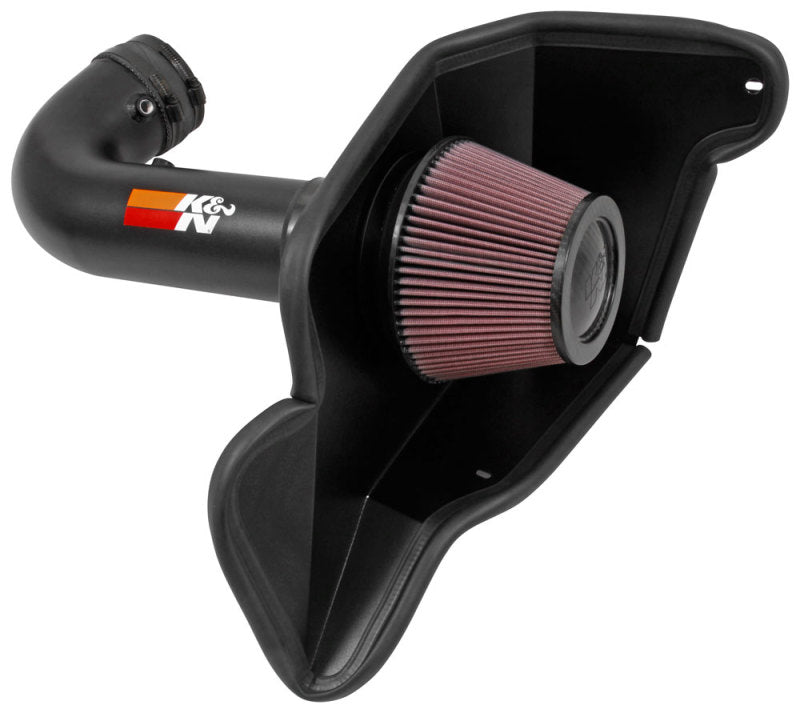 K&N 2016-2017 Ford Mustang Shelby 5.2L V8 Typhoon Cold Air Intake System-SR1 Performance