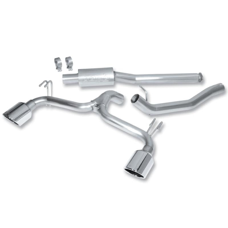 Borla 09-15 Mitsubishi Lancer Ralliart 2.0L 4cyl MT 6spd AWD Catback Exhaust