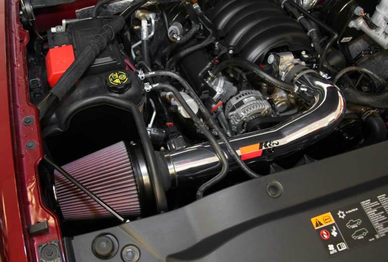 K&N 77 Series Performance Intake Kit for 2014 Chevrolet Silverado/GMC Sierra 1500 4.3L V6-SR1 Performance