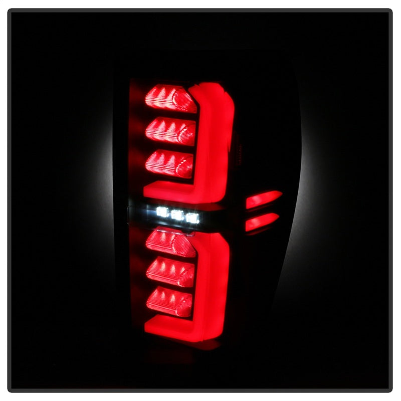 Spyder GMC Sierra 19-20 Incandescent Bulb Model Only LED Tail Lights - Black ALT-YD-GS19-LED-BK