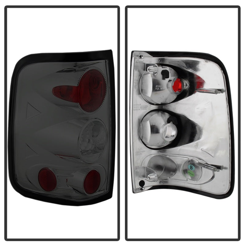 Spyder Ford F150 side 04-08 (Not Fit Heritage & SVT)Euro Tail Lights Smke ALT-YD-FF15004-SM-SR1 Performance