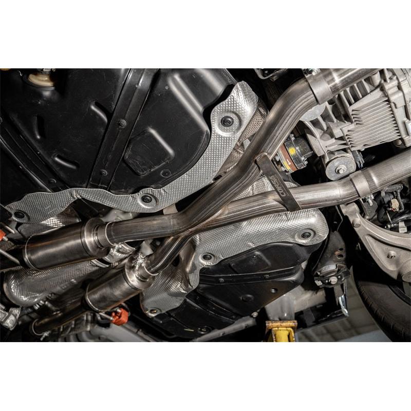 Corsa 2021-2024 Dodge Durango SRT Hellcat Cat-Back 2.75in Dual Rear Exit Sport 4.5in Polished Tips