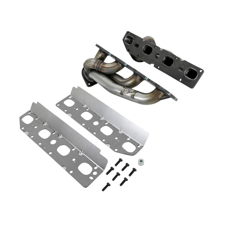 aFe Power Twisted Steel 304SS Shorty Header 09-18 Dodge Challenger / Charger V8-5.7L-SR1 Performance