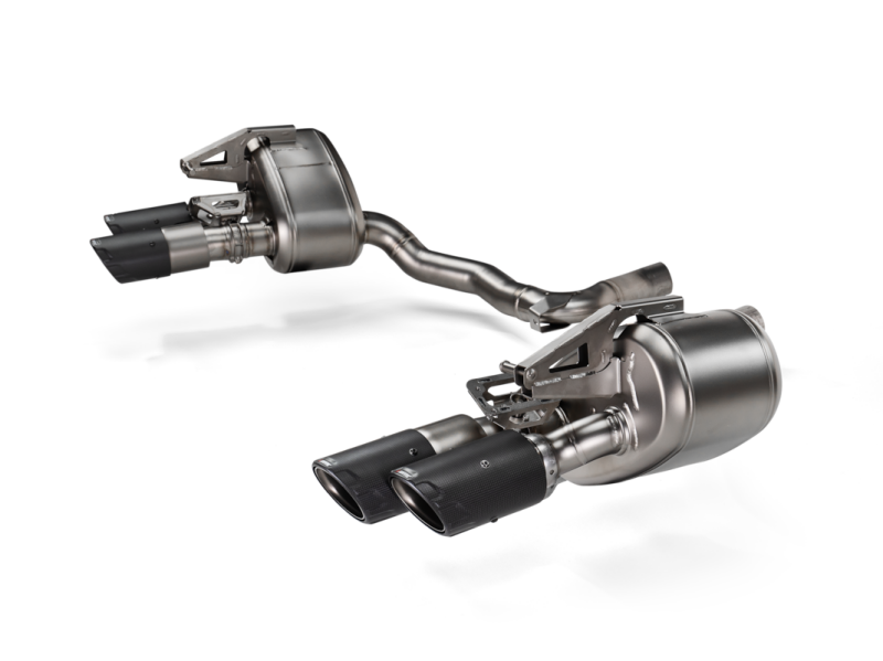 Akrapovic Slip-On Line Titanium Exhaust System for Porsche Panamera 2024+ with Carbon Tips (Part S-PO/T/5H)