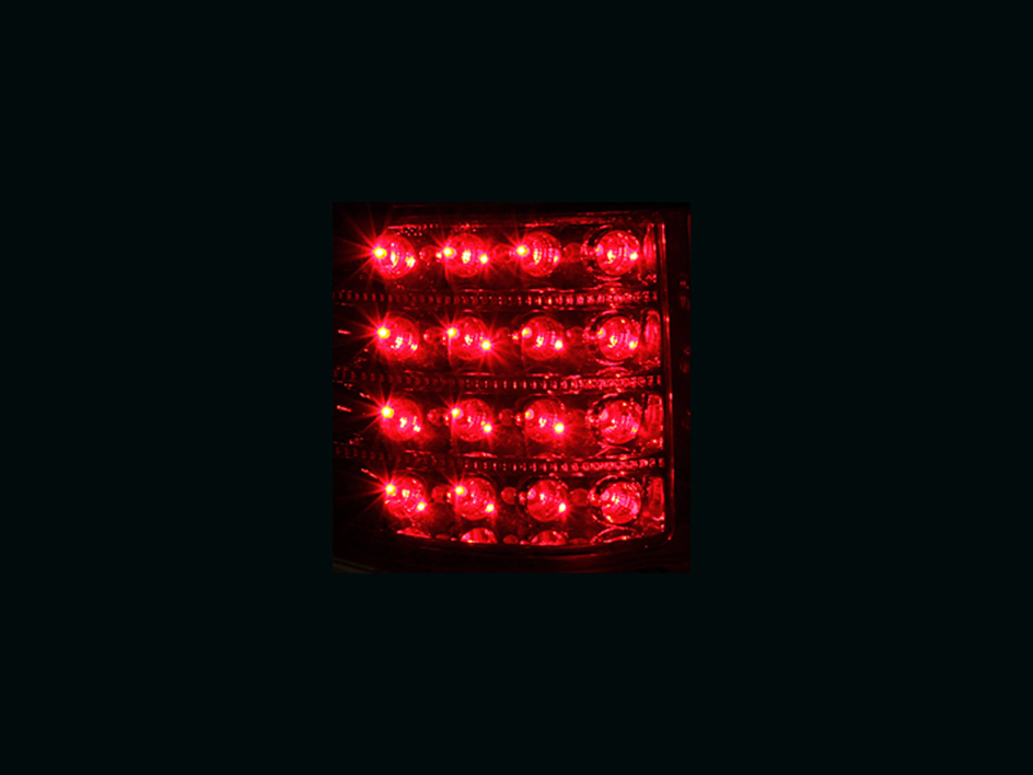 FORD F-150 04-08 LED TAIL LIGHTS CHROME RED/CLEAR LENS