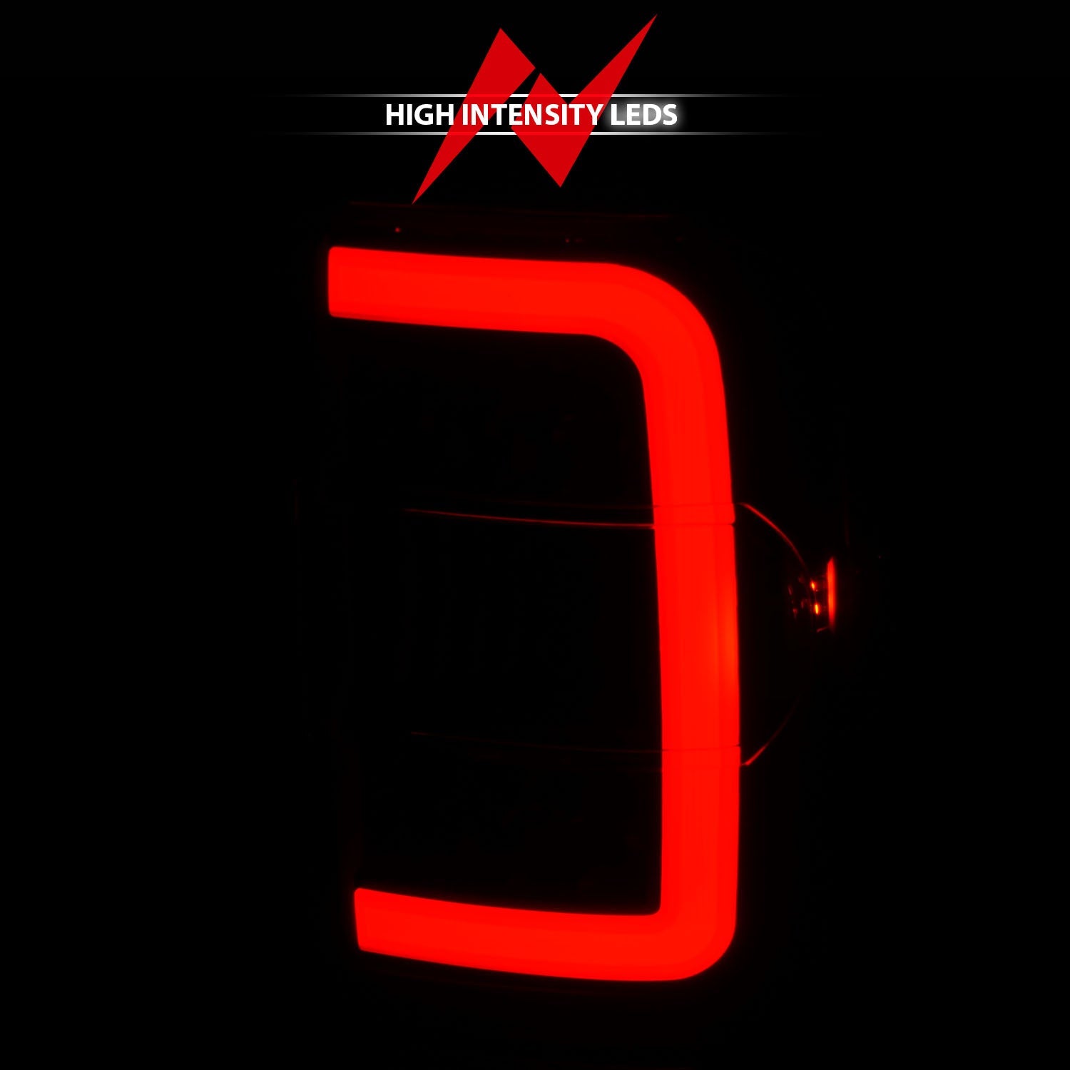FORD RANGER 01-11 LED C-BAR STYLE TAIL LIGHTS BLACK CLEAR LENS (NOT FOR 05-07 STX MODELS)