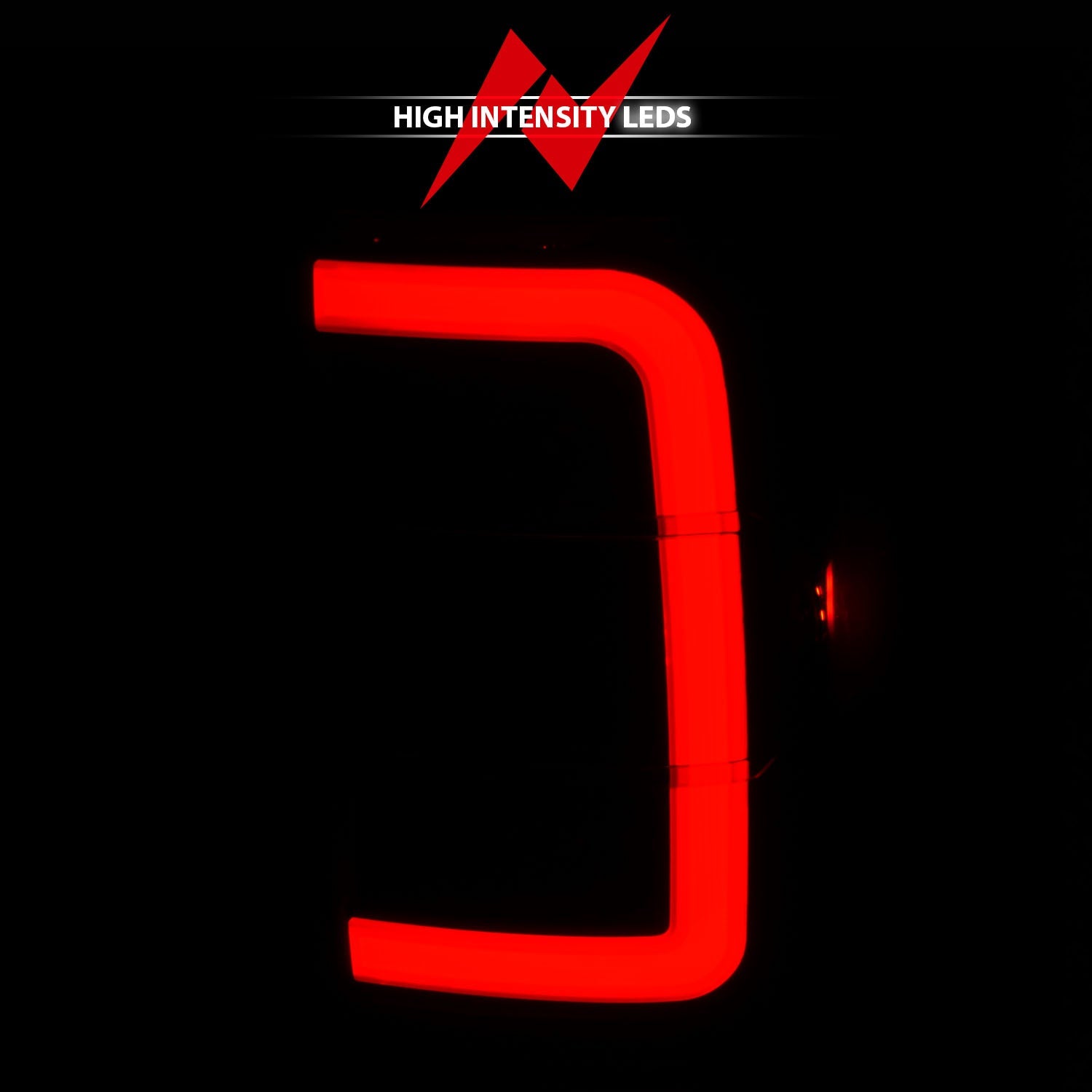 FORD RANGER 01-11 LED C-BAR STYLE TAIL LIGHTS BLACK SMOKE LENS (NOT FOR 05-07 STX MODELS)