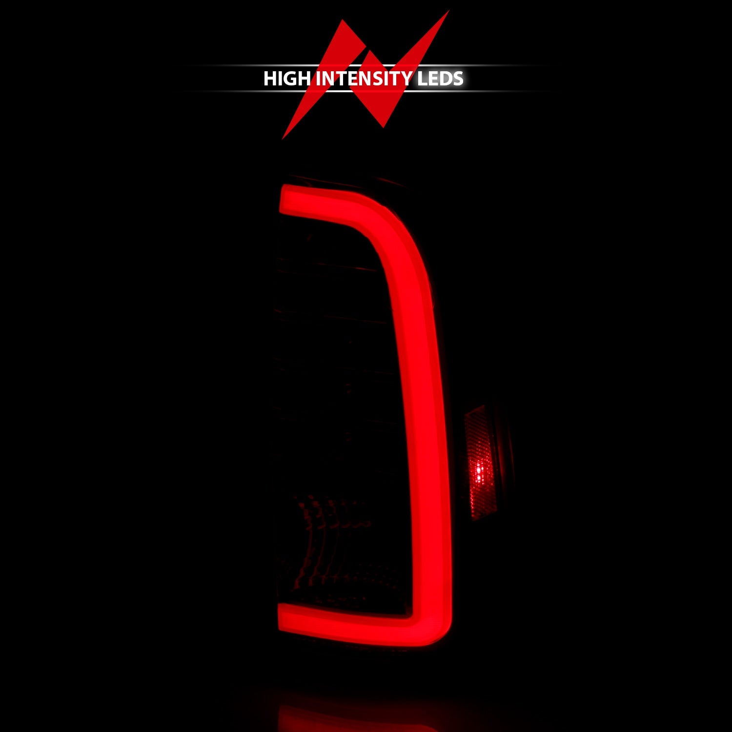 TOYOTA TUNDRA 00-06 LED C-BAR STYLE TAIL LIGHTS CHROME (STD BED REGULAR CAB, ACCESS CAB)