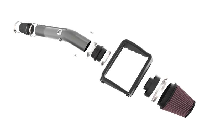 K&N 18-24 Ford F150 3.3L V6 Performance Air Intake System w/ Red Air Filter-SR1 Performance