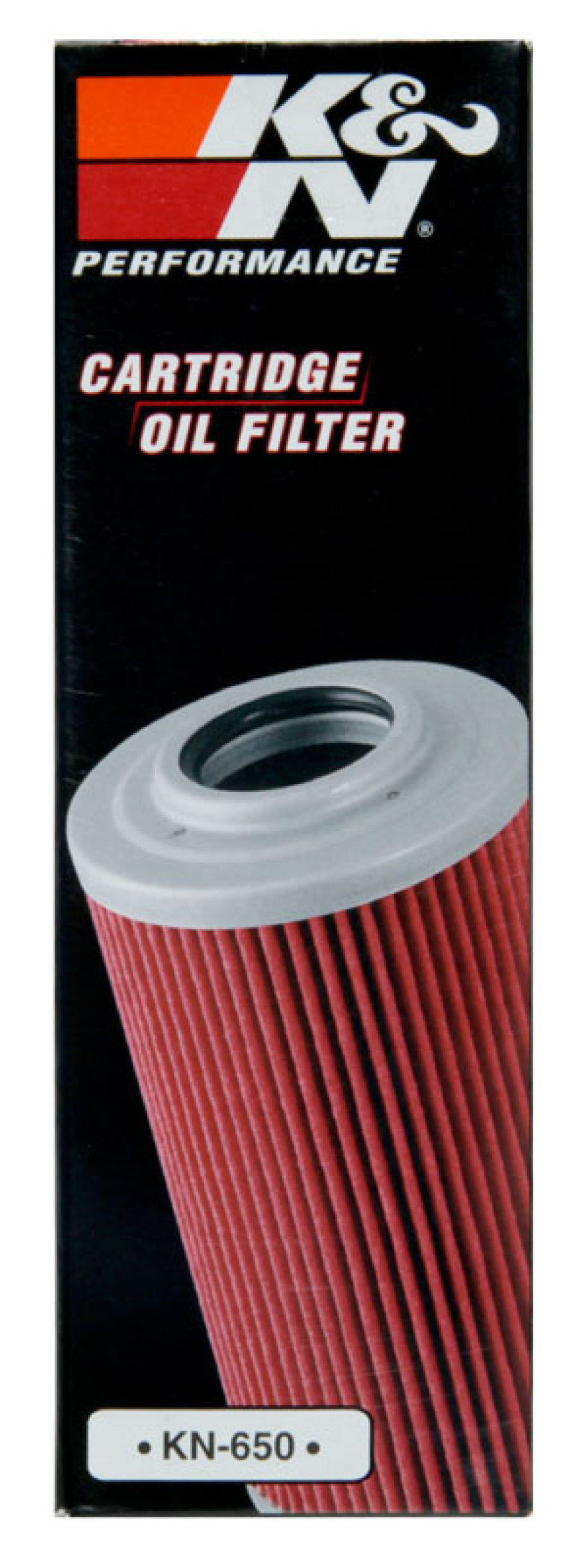 K&N 1.625in OD x 5.05in H Oil Filter-SR1 Performance