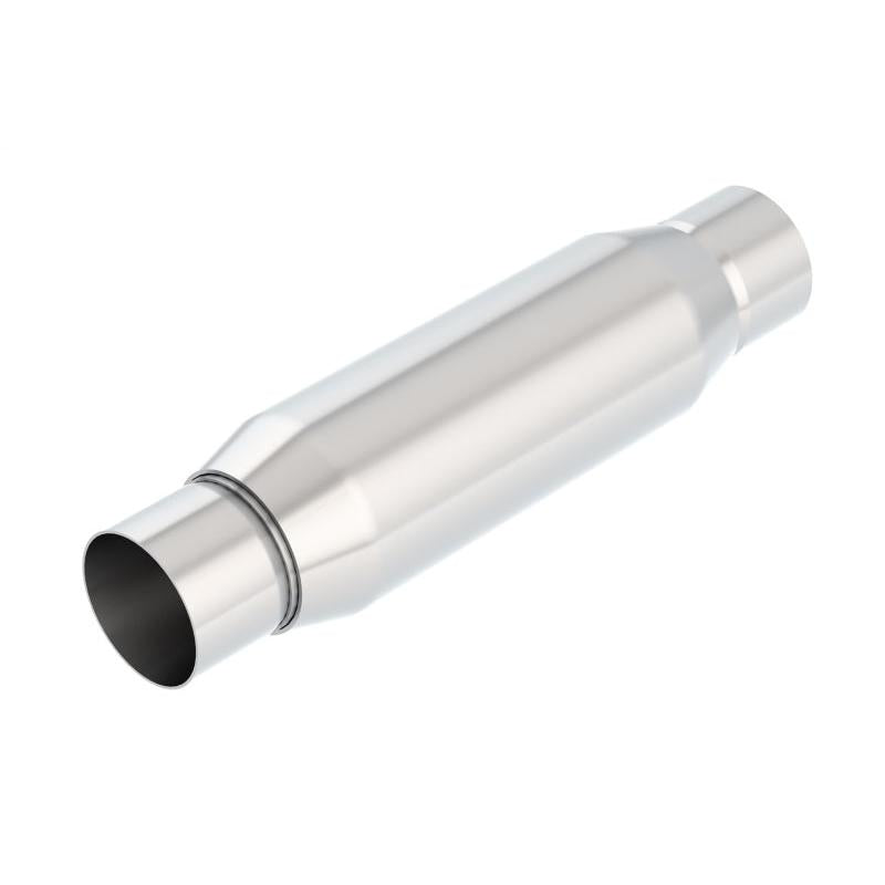 Borla CrateMuffler Resonator Option 2.25in Center/Center 3.5in Round x 10in-SR1 Performance
