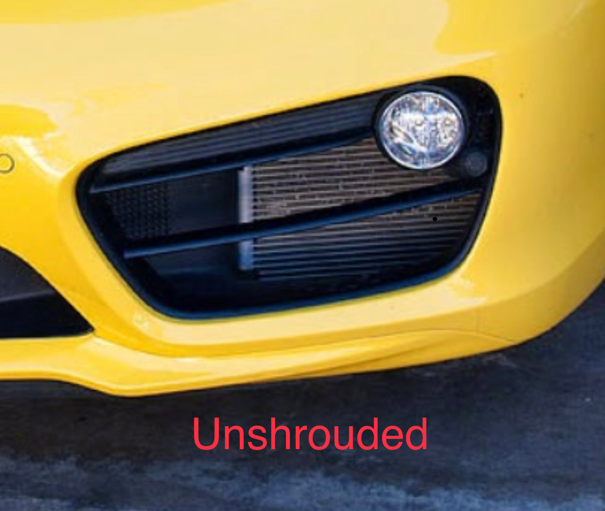 Porsche 981 2013-2016 Cayman Front Radiator Grilles