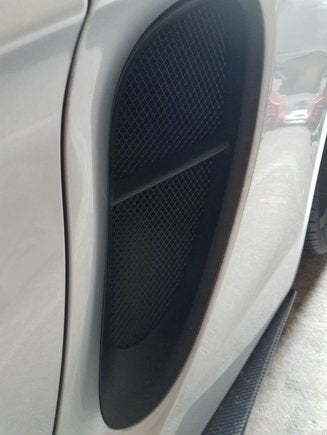 Porsche 981 2013-2016 Cayman Front Radiator and Side Intake Grilles