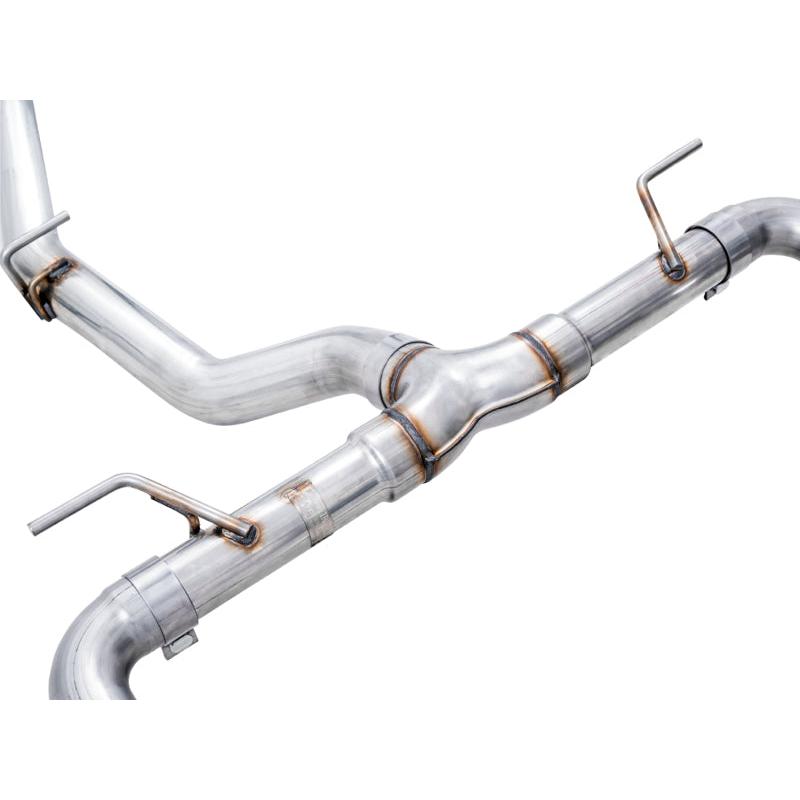 AWE Subaru BRZ / Toyota GR86 / Toyota 86 Track Edition Cat-Back Exhaust- Diamond Black Tips