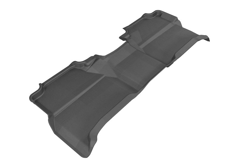 3D MAXpider 2005-2019 Nissan Frontier Crew Cab Kagu 2nd Row Floormats - Black-SR1 Performance