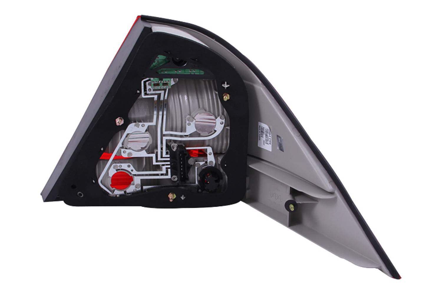 MBZ S CLASS W220 S430/S500/S600/S55 AMG 00-06 LED TAIL LIGHTS CHROME RED/CLEAR LENS