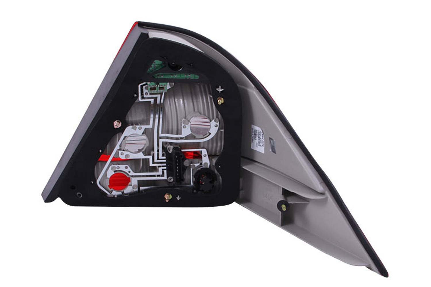 MBZ S CLASS W220 S430/S450/S500/S550/S600/S55 AMG 00-05 LED TAIL LIGHTS CHROME RED/SMOKE LENS