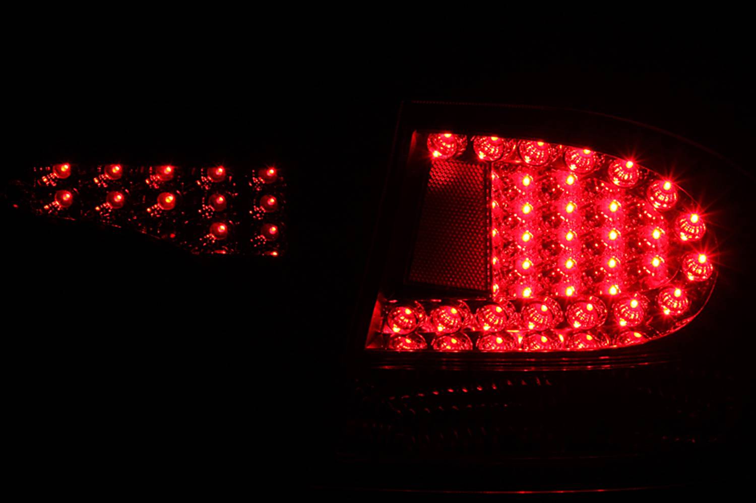HONDA CIVIC 06-11 4DR LED TAIL LIGHTS BLACK 2PC