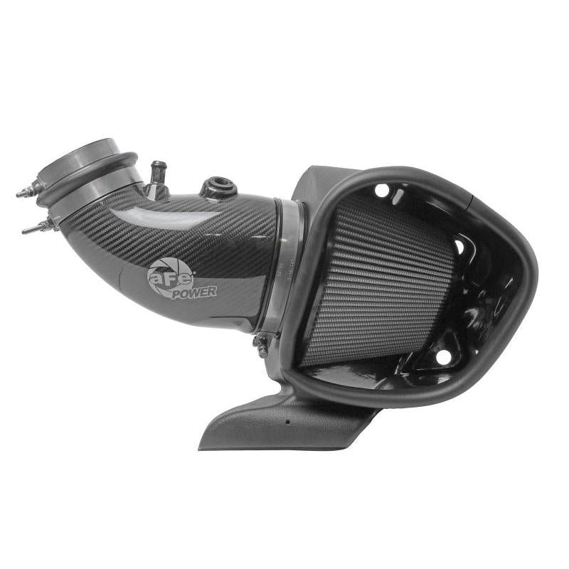 aFe 12-21 Jeep Grand Cherokee 6.4L Track Series Carbon Fiber Cold Air Intake w/Pro Dry S Filter-SR1 Performance