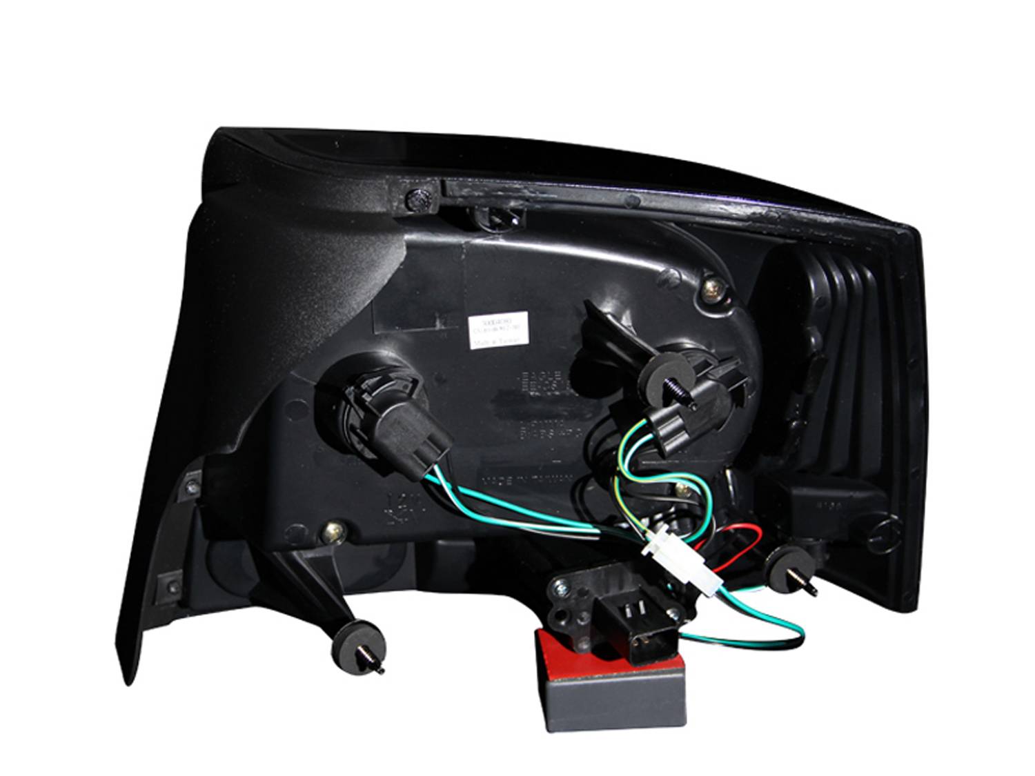 DODGE CHARGER 06-08 LED TAIL LIGHTS BLACK DARK SMOKE LENS