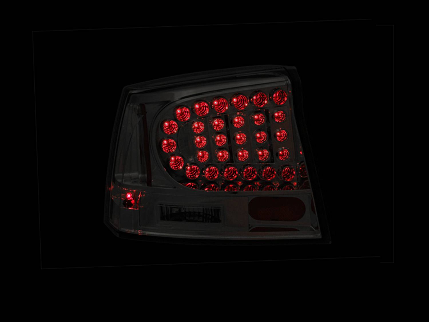DODGE CHARGER 06-08 LED TAIL LIGHTS BLACK DARK SMOKE LENS