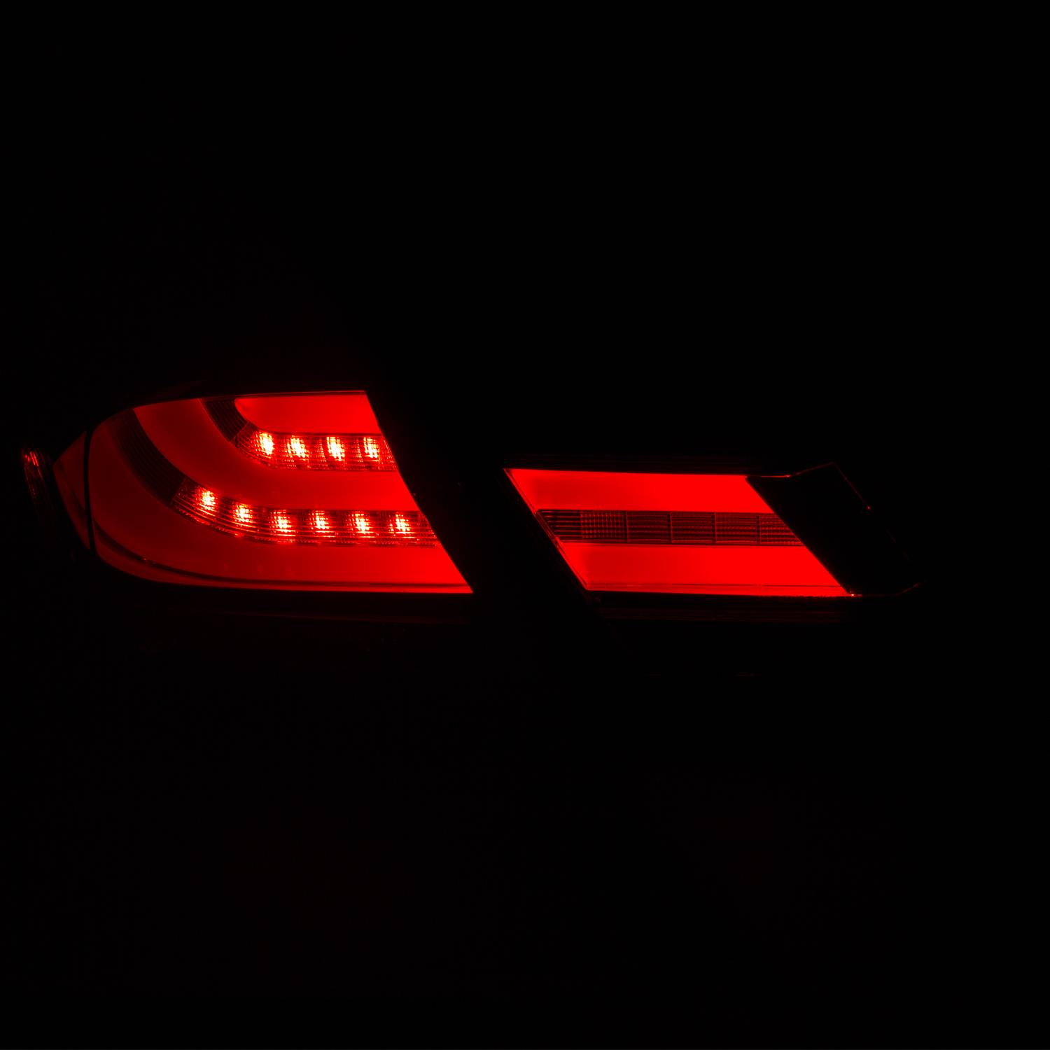 HONDA CIVIC 13-15 4DR LED TAIL LIGHTS BLACK