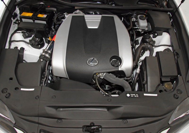 K&N 69 Series Performance Typhoon Intake Kit - Polished for 13-14 Lexus GS350 3.5L V6-SR1 Performance