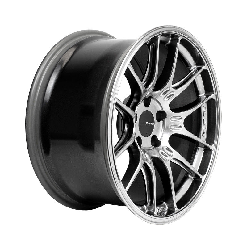 Enkei GTC02 18x9.5 5x114.3 15mm Offset 75mm Bore Hyper Silver Wheel-SR1 Performance