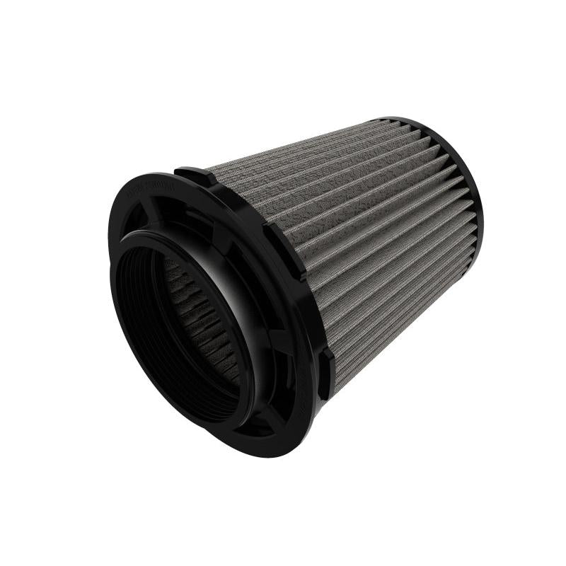 aFe MagnumFLOW Pro Dry S Air Filter 4in F x 6in B MT2 x 4-3/4 T x 7in H (Inverted)-SR1 Performance