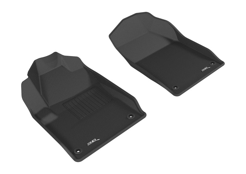 3D MAXpider 2013-2017 Dodge Dart Kagu 1st Row Floormat - Black-SR1 Performance