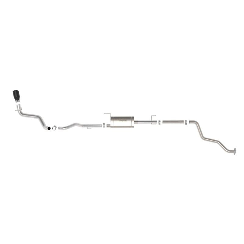 aFe 2024 Toyota Tacoma L4 2.4L Apollo Series 2.5-3in 409 SS Steel Cat-Back Exhaust w/Black Tips-SR1 Performance