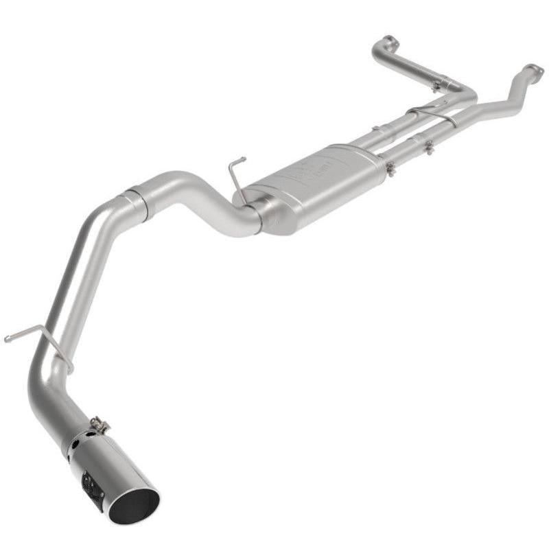aFe MACHForce XP Exhausts Cat-Back SS-409 Nissan Titan XD 16-19 V8-5.6L - Polished Tip-SR1 Performance