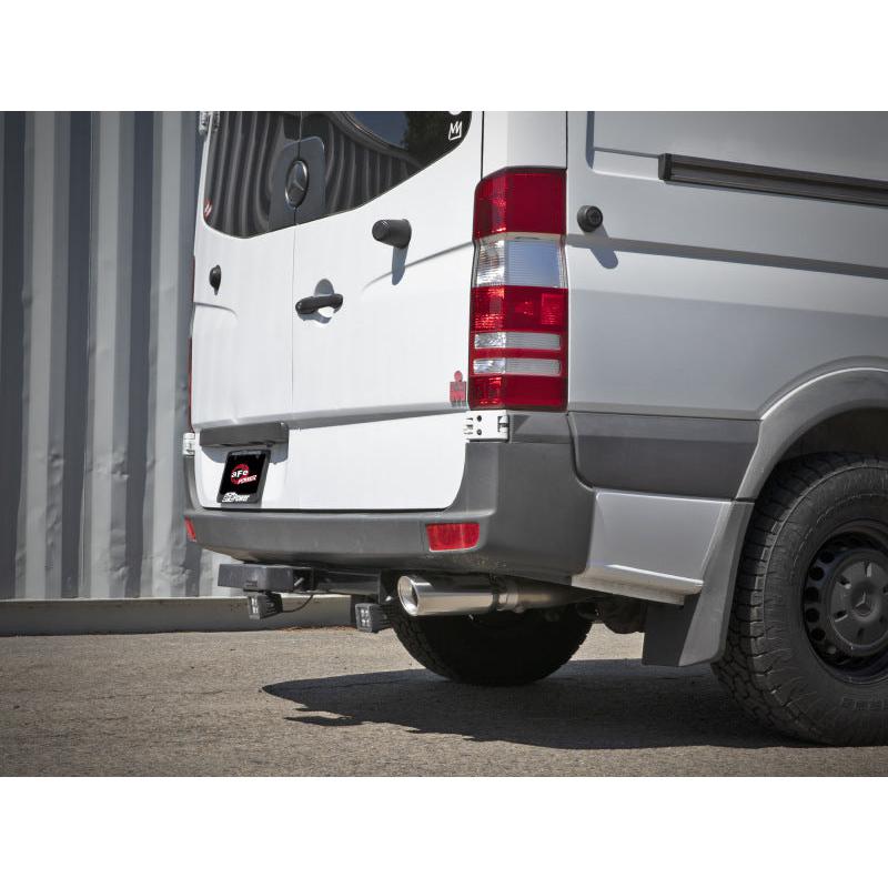 aFe Vulcan Series 3in 304SS DPF-Back Exhaust w/ Polished Tip 14-18 Mercedes-Benz Sprinter 2500-SR1 Performance