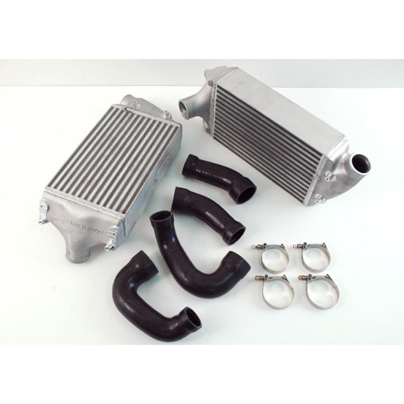 AWE Tuning 997TT/GT2 Performance Intercoolers - Black Hoses