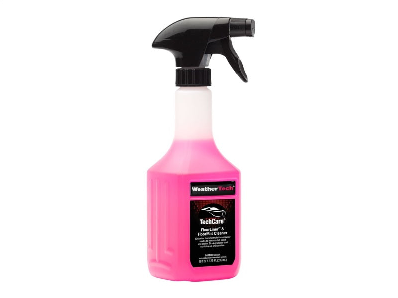 WeatherTech TechCare Floor Liner & Floor Mat Cleaner 18 oz. Bottle – Biodegradable & Phosphate-Free for Autos