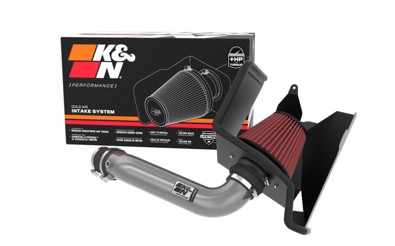 K&N Typhoon 2022 Hyundai Kona N L4-2.0L F/I Turbo Performance Air Intake System-SR1 Performance
