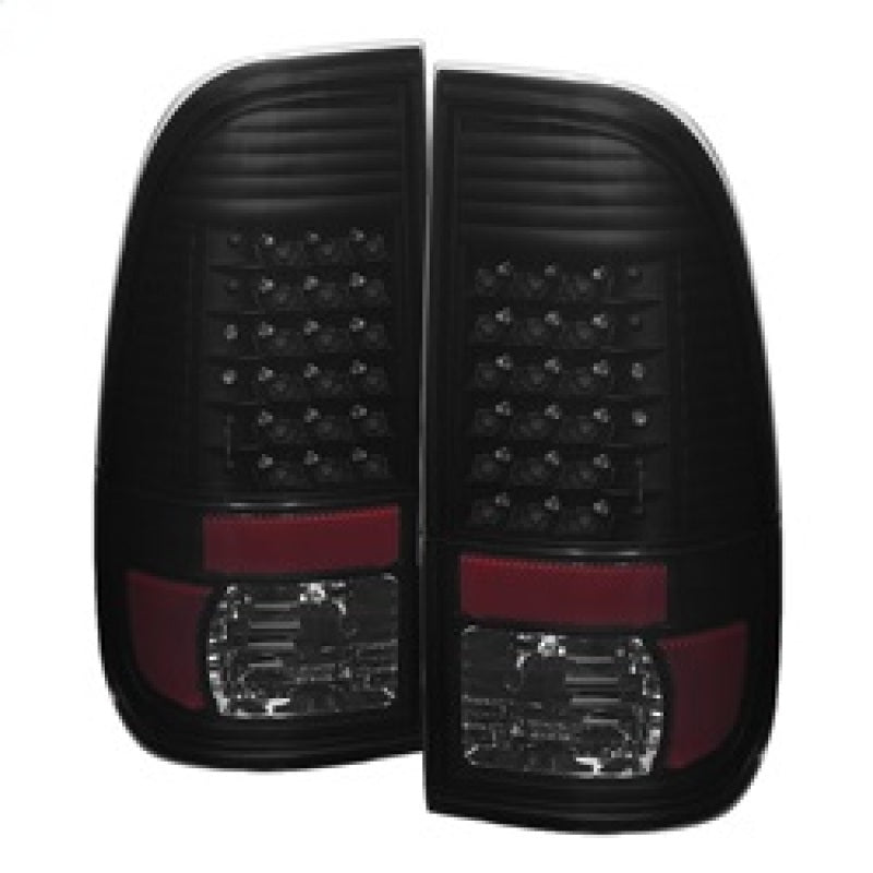 Xtune Ford F250/350/450/550 Super Duty 99-07 LED Tail Lights Black Smoke ALT-JH-FF15097-LED-BKSM-SR1 Performance