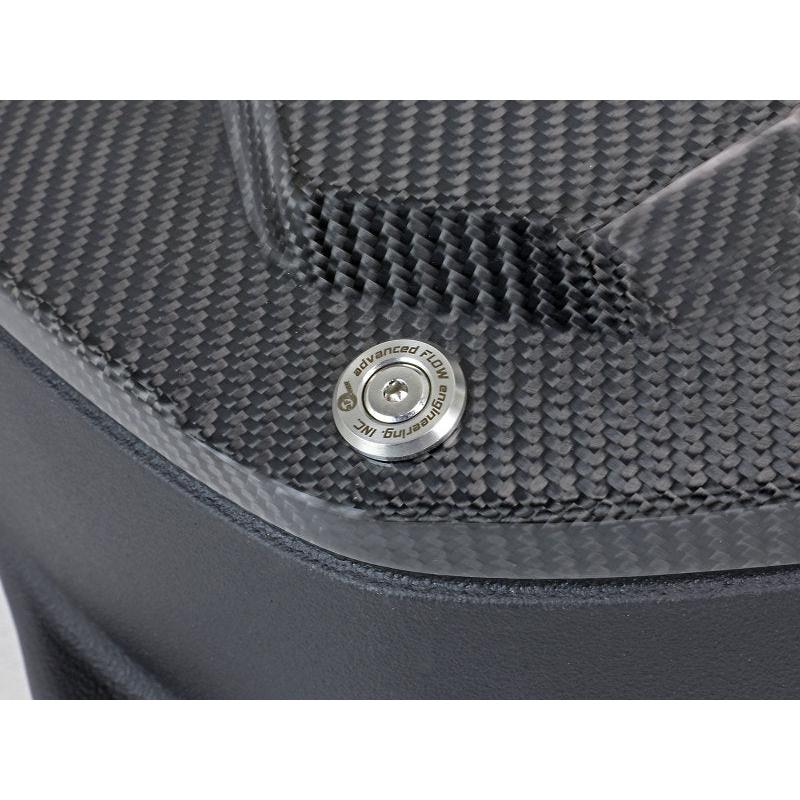 aFe Black Series Stage-2 Carbon Fiber Cold Air Intake System w/ Pro DRY S Media - 18-19 BMW M5 (F90)-SR1 Performance