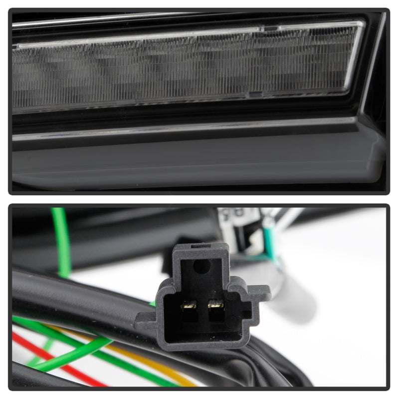 Spyder 08-14 Subara Impreza WRX Hatchback LED Tail Lights Seq Signal Blk Smoke ALT-YD-SI085D-SEQ-BSM-SR1 Performance