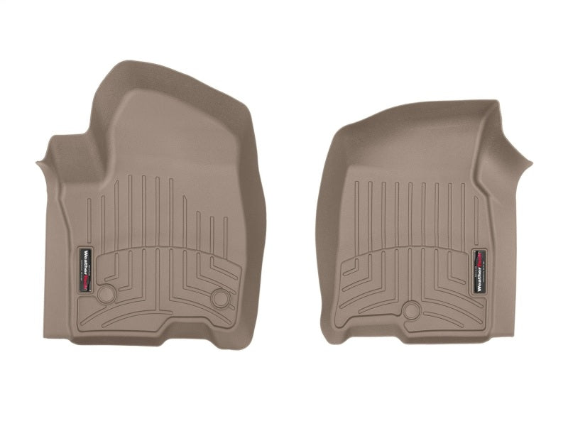 WeatherTech 2021+ Chevrolet Suburban Front FloorLiner DigitalFit Tan for Superior Interior Protection
