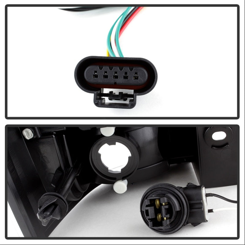 Spyder Chevy Suburban/GMC Yukon/Yukon Denali 07-14 LED Tail Lights Blk ALT-YD-CSUB07-LED-BK-SR1 Performance