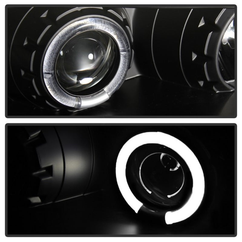 Spyder Mitsubishi Eclipse 97-99 Projector Headlights LED Halo Black High H1 Low H1 PRO-YD-ME97-HL-BK-SR1 Performance