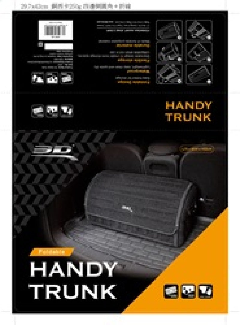 3D MAXpider 27.5in x 12in x 12.5in 3D Handy Trunk Carbon Fiber - Black-SR1 Performance