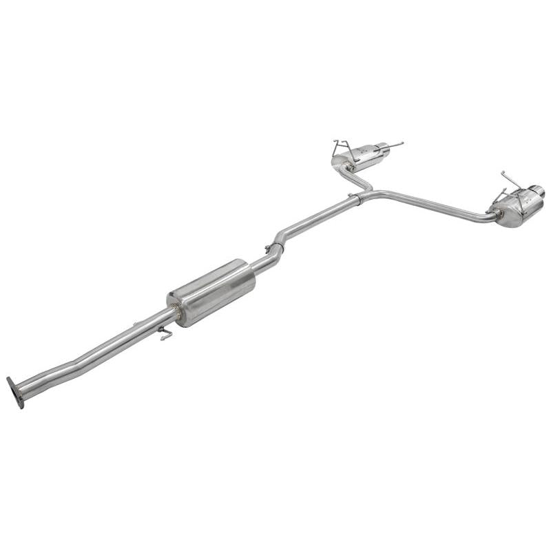 aFe Takeda Exhaust 2.25in to 2in Dia 304SS Cat-Back w/Polished Tips 08-12 Honda Accord Coupe V6 3.5L-SR1 Performance