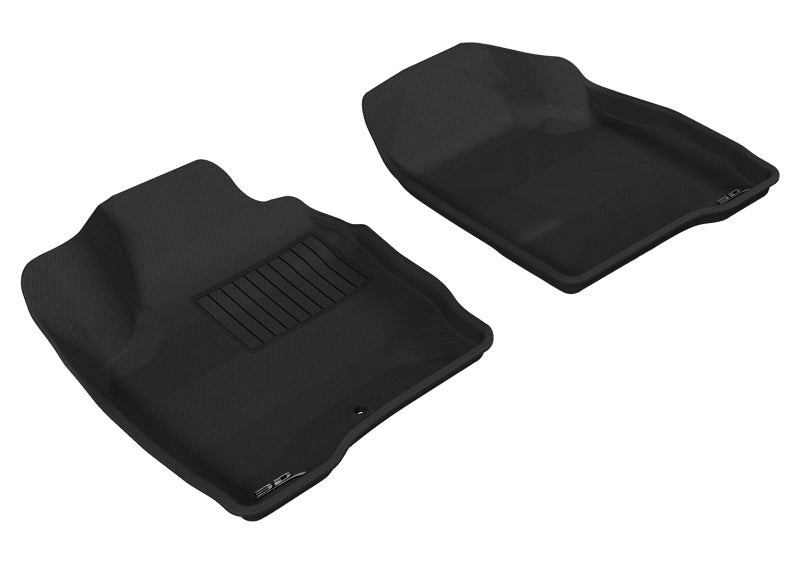3D MAXpider 2006-2013 Chevrolet Impala/Impala Limited Kagu 1st Row Floormat - Gray-SR1 Performance