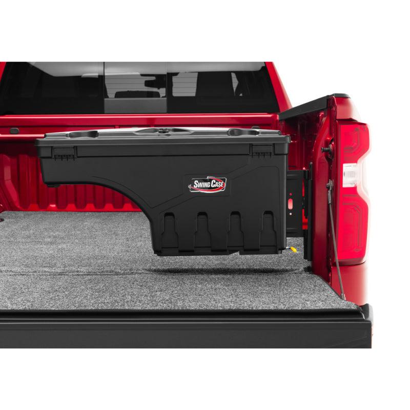 UnderCover 2020 Chevy Silverad 2500/3500 HD Passengers Side Swing Case - Black Smooth